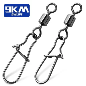 Conectores Giratórios Duo-lock Snap para Pesca