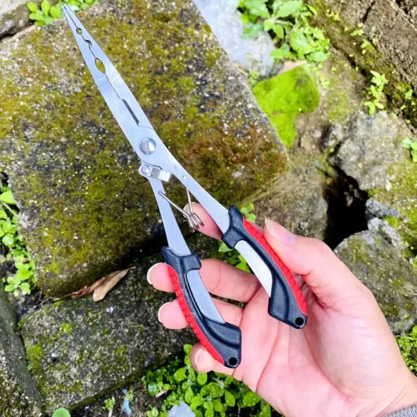 Alicador Multi-Funcional Linha de Pesca, Alicador de Peixe, Ergonomia, Antiderrapante, Alta Resistência, Ganchos Amarrados, Equipamento de Pesca, Linha de Pesca - Imagem 4