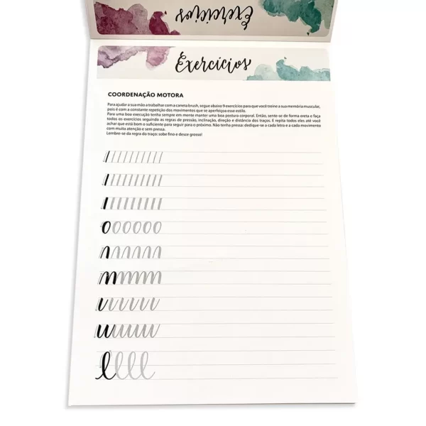 Bloco De Exercicios Para Lettering A4 Cis - Imagem 2