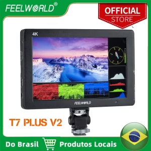 Monitor de Campo Feelworld T7 Plus 7 Polegadas