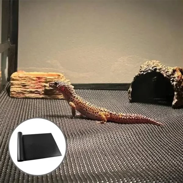Tapete de substrato réptil para lagarto cobra e gecko, seguro e confortável, tapete, forro do terrário, cama - Imagem 2