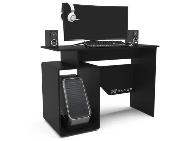 Mesa Gamer XT Racer Art Preto e Branco 1 Nicho - Imagem 3