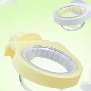 Prato de Comida para Periquitos Transparente com Braçadeira