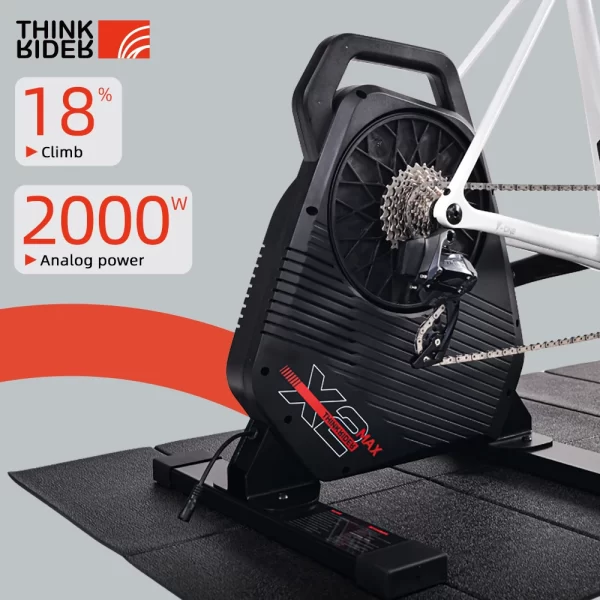 ThinkRider X2Max Smart Bike Trainer MTB Road Bike Home Trainer Medidor de energia embutido compatível com medidor de energia - Imagem 2