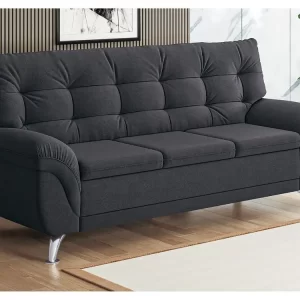 Sofá 3 Lugares Suede Atrium Linoforte