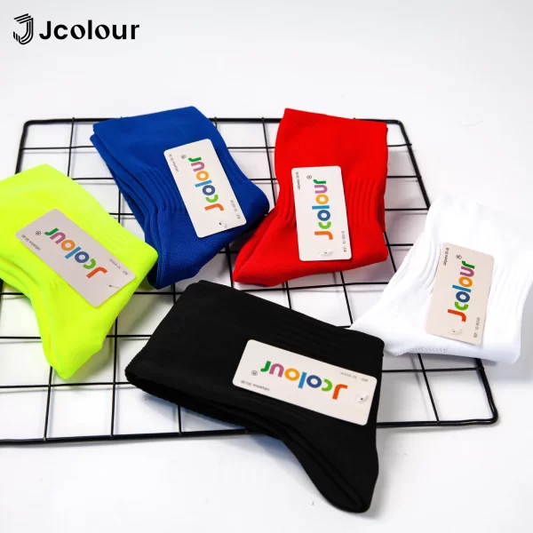 Frete grátis Kit 3 Meião Futebol esportes Profissional Original Meias de comprimindo ao ar livre correndo Tubo longo para Jovens - Imagem 4