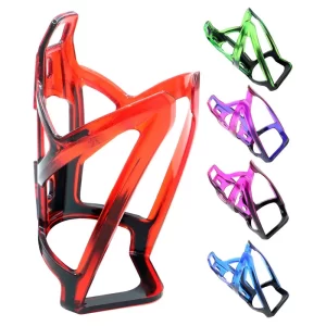 Suporte de chaleira de bicicleta, suporte de copo de cor dupla, equipamento de acessórios de ciclismo, suporte de copo de mountain bike de bicicleta