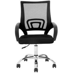 Cadeira de Escritório Giratória Preta DIR-002B