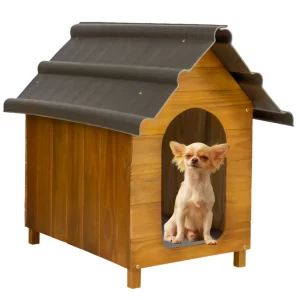 Casinha para Cachorro com Telhado Ecológico Pequena