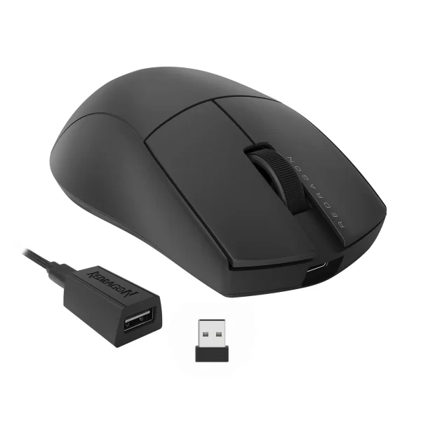 Mouse Redragon King Pro Preto - Imagem 3