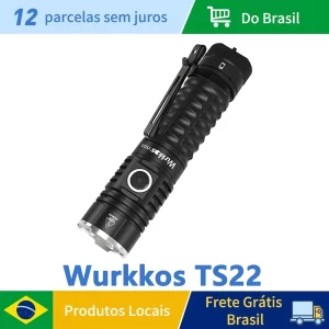 Wurkkos TS22 Lanterna Recarregável Potente 4500LM