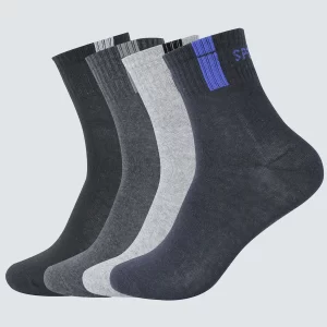 Meias Antiderrapantes Masculinas - 12 Pares