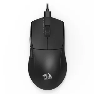 Mouse Gamer Redragon King 1K Preto Com Fio USB Tipo-C