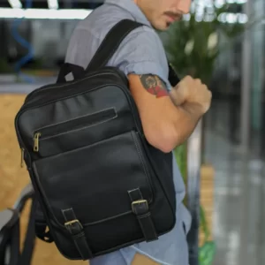 Mochila Executiva Vintage Masculina Lenna's LE03