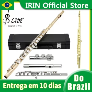 Flauta Transversal Profissional Slade 16 Buracos