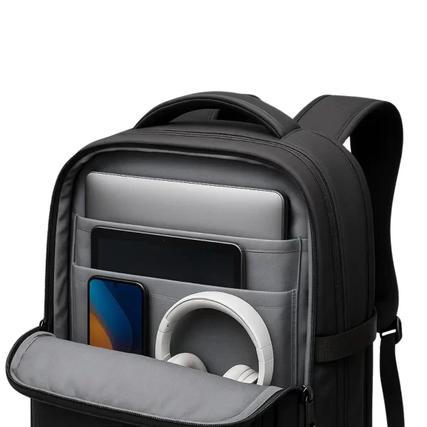 Mochila Viagem Feminina Masculina Para Notebook Executiva - Imagem 3