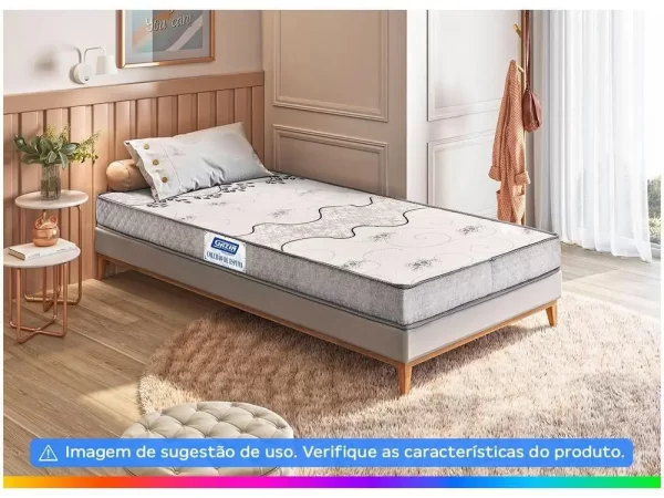 Colchão Solteiro Gazin de Espuma D28 14x88x188cm - Imagem 3