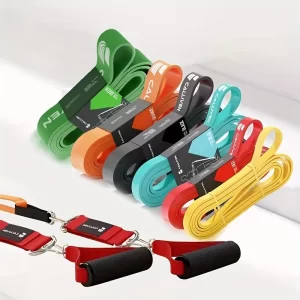 Correia Elástica de Fitness Masculina para Treinamento de Força