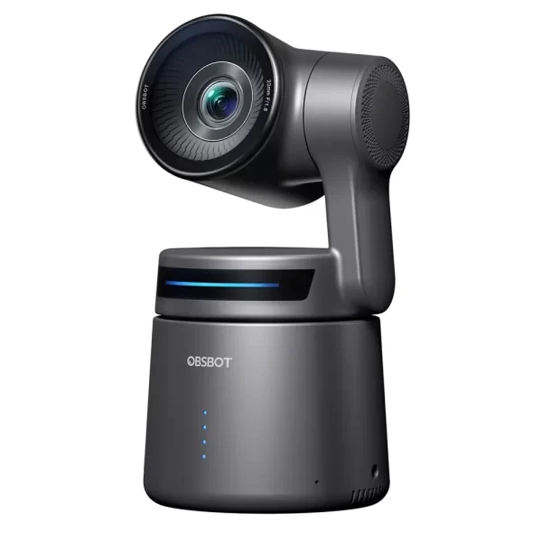 OBSBOT-Tail Air NDI Streaming Camera, AI Tracking, Câmera PTZ com APP, Controle de Gestos, HDMI, USB-C, Webcam sem fio para Stream, 4K