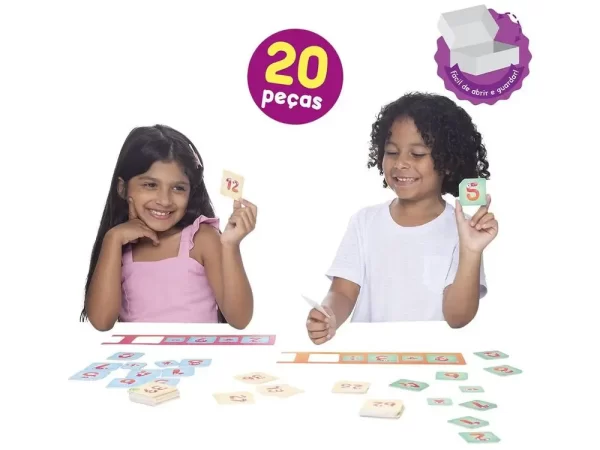 Jogo Educativo de Tabuleiro com Cartas - Imagem 2