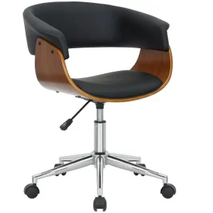 Cadeira de Escritório Executiva Giratória Preta DSG-002