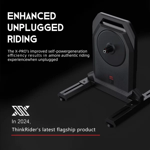 ThinkRider XXPRO Direct Drive Smart Bike Trainer Max 2500W Treinamento interno Gerenciar eletricidade sozinho Rolo de bicicleta - Imagem 4