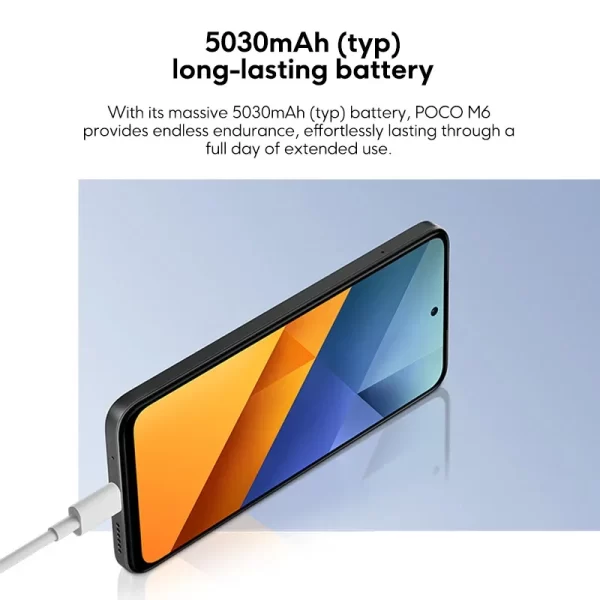 Versão global poco m6 4g smartphone mtk helio g91 ultra 108mp câmera 33w carregamento rápido 5030mah bateria 6.79 "90hz display - Imagem 4