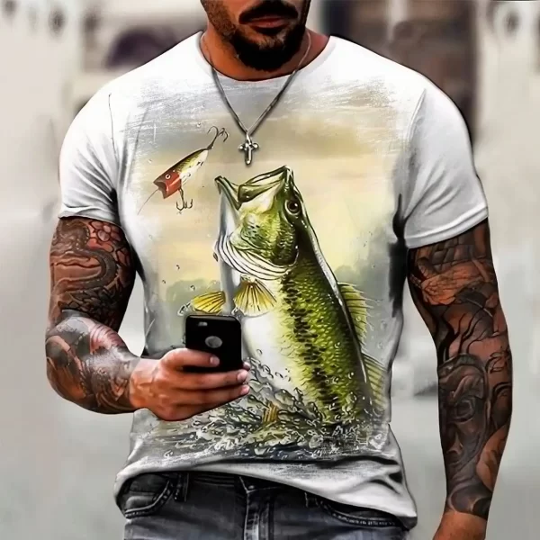 Camisa Camiseta Pescaria Vintage Peixe 022
