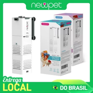 Bomba de Filtro de Aquário Newpet 3 em 1