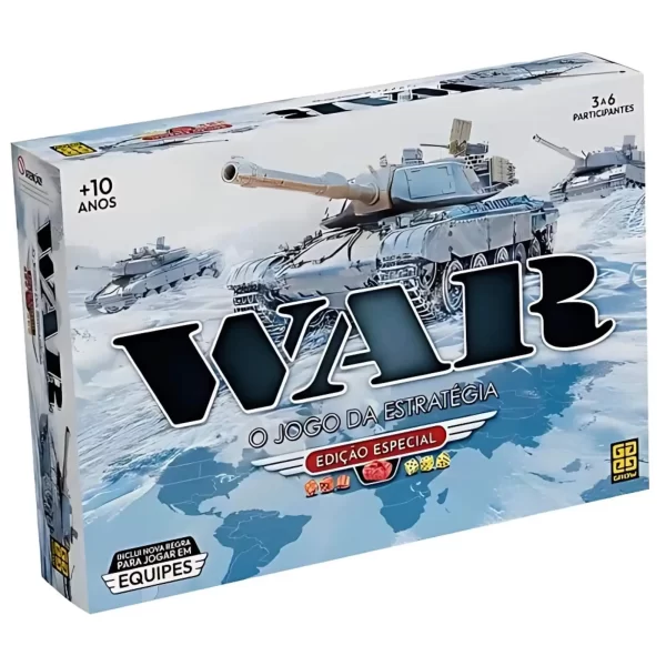 Jogo de Tabuleiro War Original Edição Especial Grow - 01253 - Imagem 4