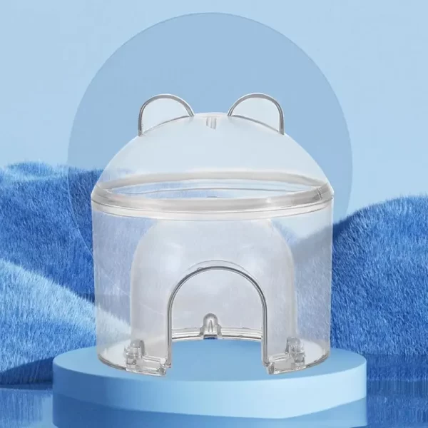 Casa de resfriamento de hamster, descanso de animais pequenos, ninho de gelo, design oco, casa de dormir para ouriços, hamsters, chinchilas e outros - Imagem 5