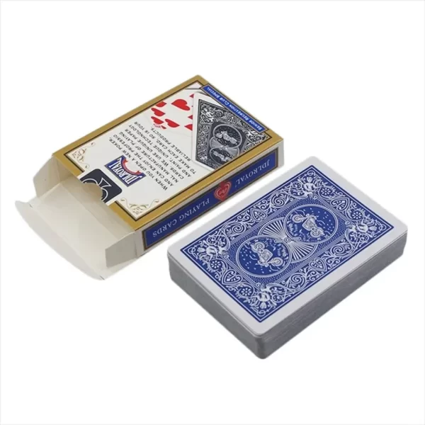 Mais novo jdlroyal poker vermelho/azul regular jogando cartas padrão selado decks truques de magia poker jogando cartas truques mágicos gyh - Imagem 5