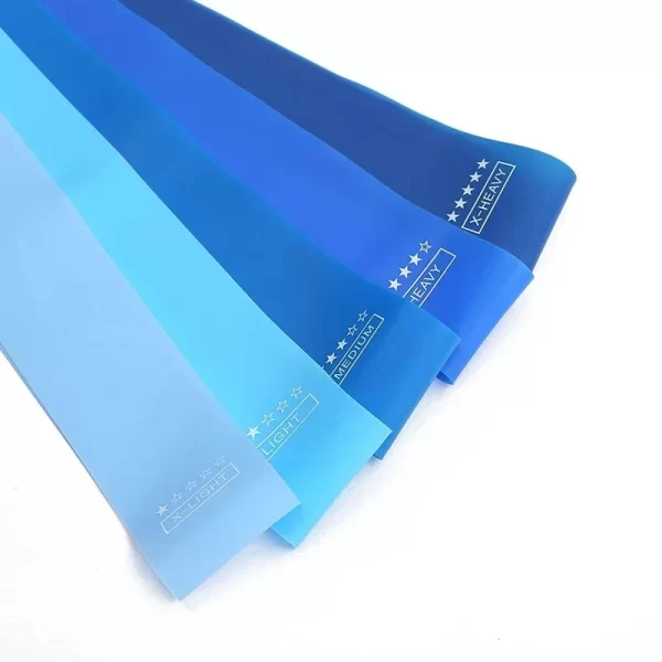 Faixas de Resistência para Yoga e Fitness - Conjunto com 5 Níveis - Imagem 3