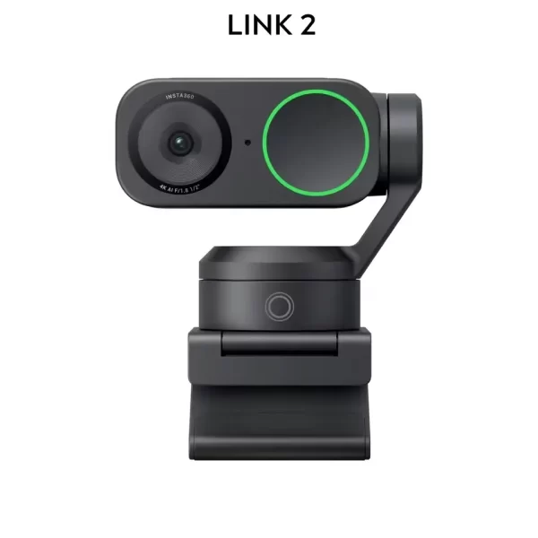 Insta360 Link 2 Webcam AI Rastreamento Controle de Gesto com Microfones com Cancelamento de Ruído Câmera para Teleconferência Jogo ao vivo - Imagem 5