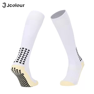 Meias Longas de Futebol Jcolour Cano Alto Antiderrapante