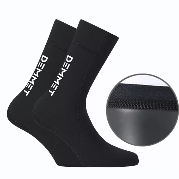 1.5mm/3mm/5mm neoprene meias de mergulho meias de praia wetsuit meias das mulheres dos homens natação quente botas antiderrapantes para esportes de água fria mergulho - Imagem 2