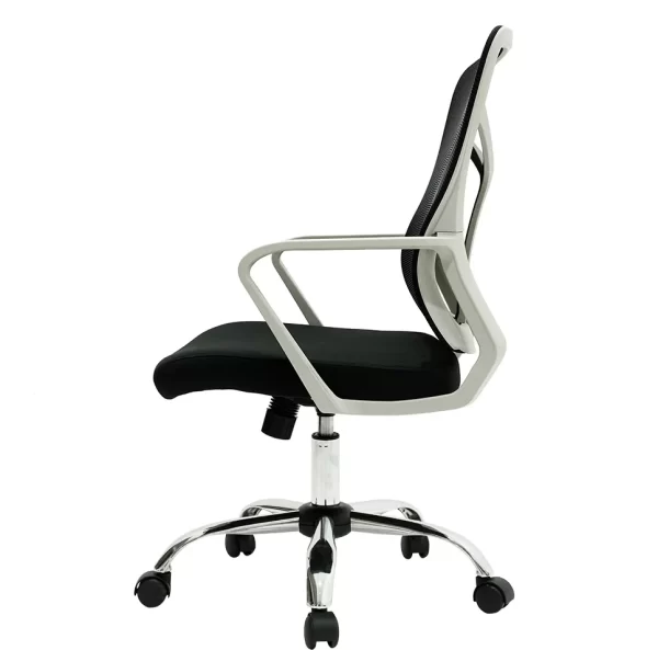 ​Cadeira de Escritório LEAP, ELG, OCH06, Ergonômica, Ajuste de altura, Tela Mesh, até 120kg, Branco - Imagem 5
