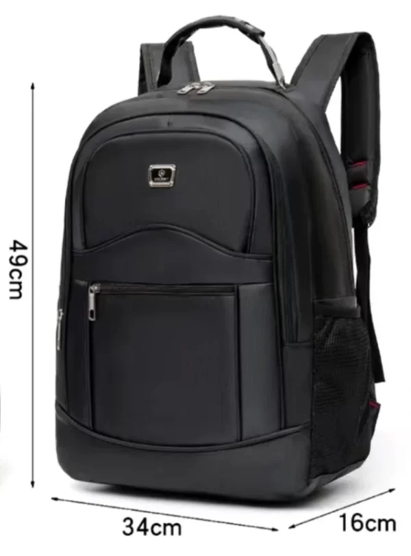 Top - Mochila Faculdade Trabalho Escola Bolsa Reforçada com Cabo de aço e Anti-transpirante - Imagem 3