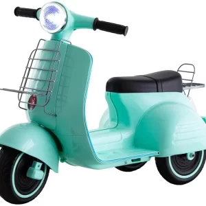 Moto Lambreta Elétrica Infantil 6V com 2 Marchas