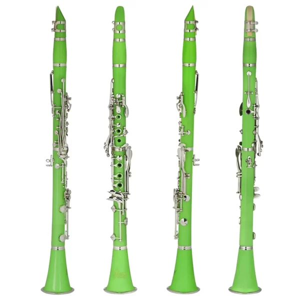 Slade clarinete 17 teclas bb b tom plano instrumento de sopro profissional clarinete baquelite com caixa peças de instrumento musical - Imagem 3
