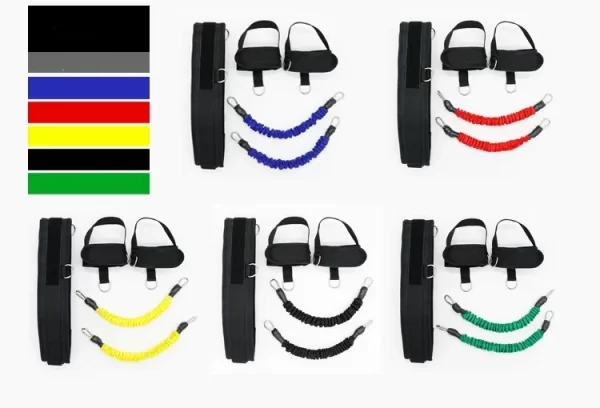 Faixas de Resistência para Pernas - Treinamento de Basquete e Taekwondo - Imagem 5
