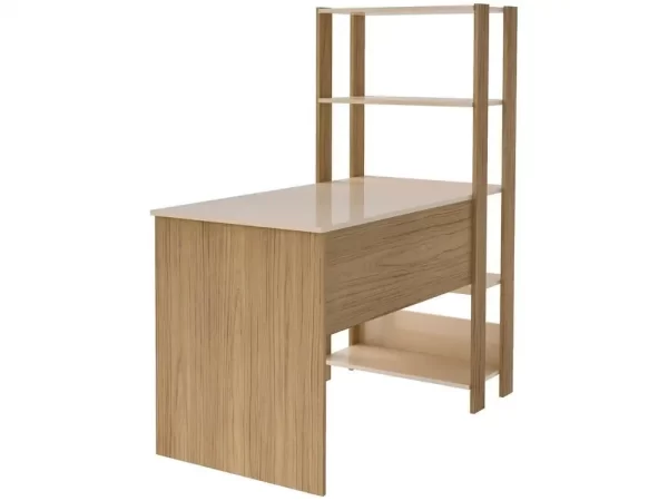 Escrivaninha de Estudo com Estante Lateral - Imagem 5