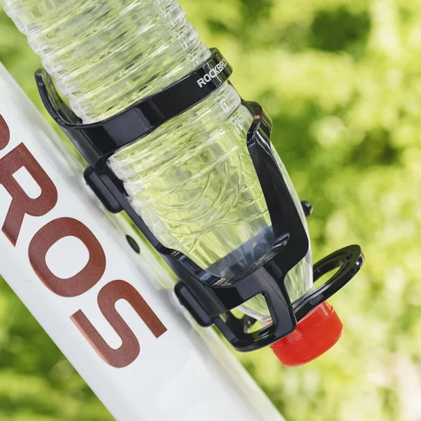 Rockbros gaiola de garrafa de bicicleta pc gaiolas de garrafa de bicicleta ultraleve suporte de suporte de garrafa de ciclismo acessórios de bicicleta mtb portátil - Imagem 6