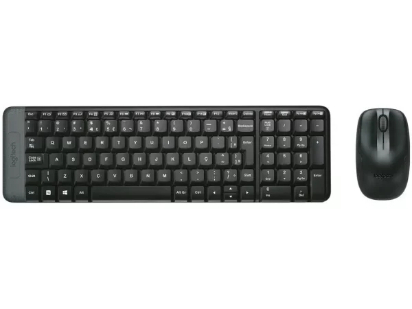 Kit Teclado e Mouse Sem Fio Logitech MK220 - Imagem 2