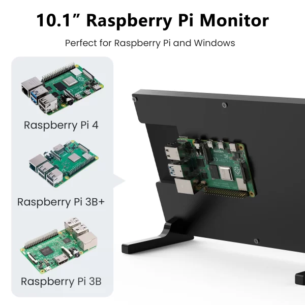 Eyoyo monitor 10.1 polegada tela sensível ao toque capacitivo portátil 1280x800 ips display para raspberry pi plug and play compatível win 8/10, tela toutch screen monitor, monitor portátil 10 polegadas screen extender - Imagem 5