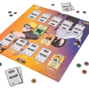 Jogo de Tabuleiro Rank Ninja Naruto Shippuden Elka