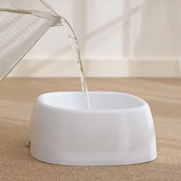 Alimentador de água lento para cães, tigela de água sem gotejamento para cães, grande capacidade, 1500ml, base antiderrapante, viagem, tigela de beber lento, água para animais de estimação - Imagem 5