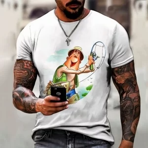 Camisa Camiseta Pescaria Peixe Anzol Mar Rio