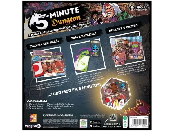 Jogo 5 Minute Dungeon Galápagos - Imagem 6