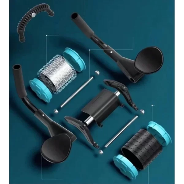 Rolo Roda Abdominal Exercicio Fisico Musculo Braço Abdomem - Imagem 2